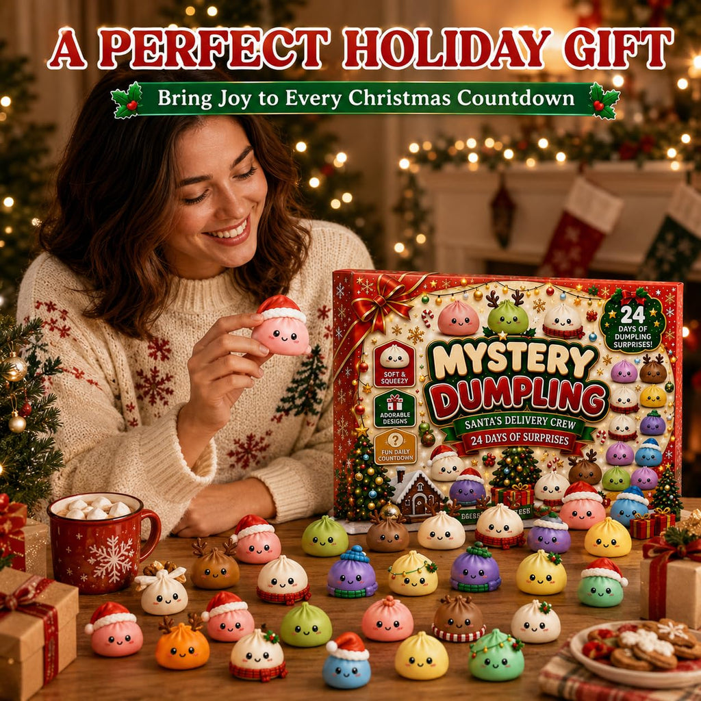 Christmas Squishies Advent Calendar 2026 – 24 Surprise Squishy Toys