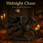 ⏰Limited Stock 50% OFF - 🏇Midnight Chase Headless Horseman Statue🎃