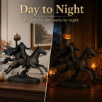 ⏰Limited Stock 50% OFF - 🏇Midnight Chase Headless Horseman Statue🎃