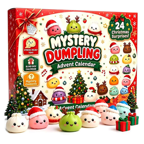 Christmas Squishies Advent Calendar 2026 – 24 Surprise Squishy Toys