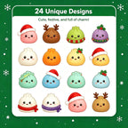 Christmas Squishies Advent Calendar 2026 – 24 Surprise Squishy Toys
