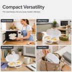 🥳2026 HOT SALE🥳💞50K+ SOLD! 🥗🎁 50% OFF! Microwave Egg Poacher——Dual‑cavity, non‑stick & easy clean. Healthier than frying – stock up & save! 🏠✅