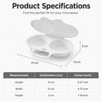 🥳2026 HOT SALE🥳💞50K+ SOLD! 🥗🎁 50% OFF! Microwave Egg Poacher——Dual‑cavity, non‑stick & easy clean. Healthier than frying – stock up & save! 🏠✅